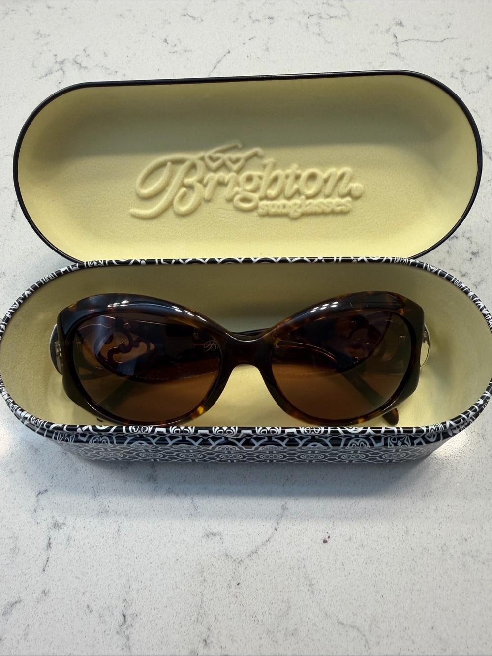 Brighton Women's Tortoise Shell Sunglasses - Brown Lenses